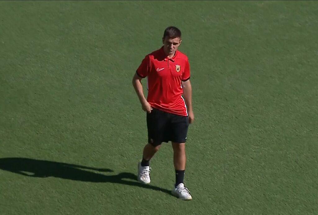 Tsingaras calciatore Benevento