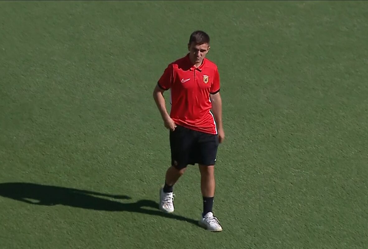 Tsingaras calciatore Benevento