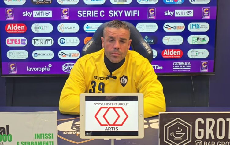 Prosperi allenatore Cavese conferenza stampa