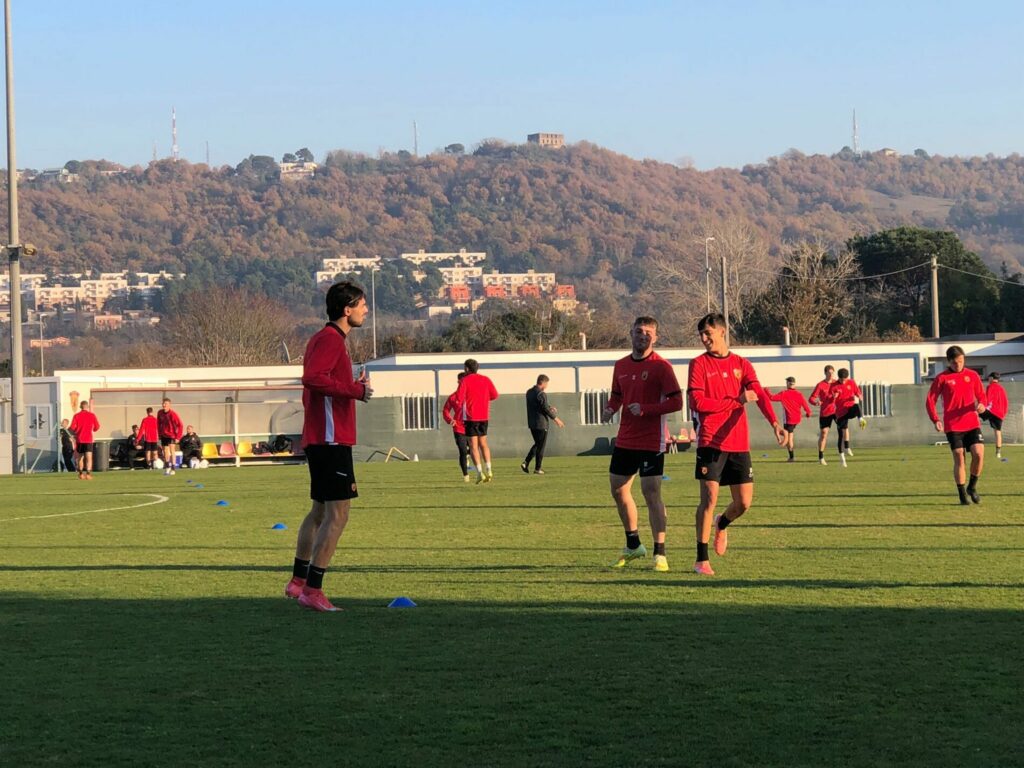 allenamento Benevento