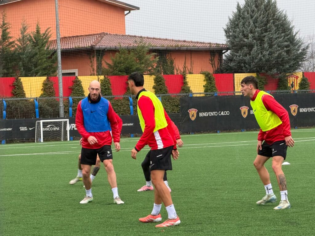 Allenamento Benevento Avellola