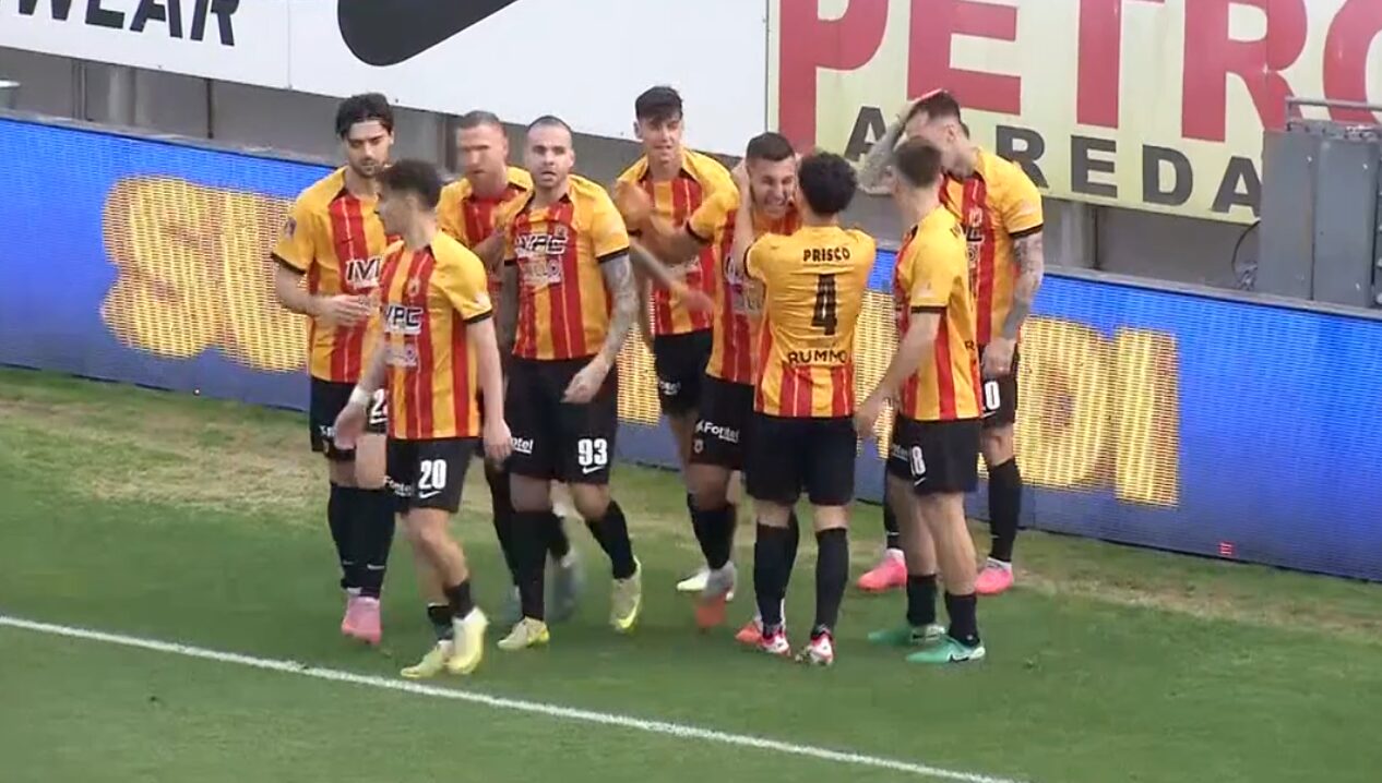 Benevento esultanza