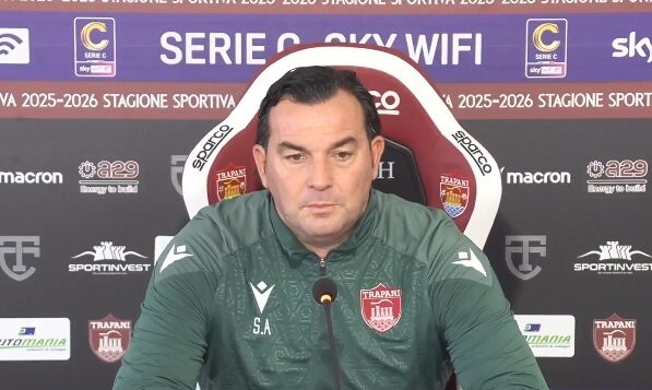 Aronica conferenza Trapani Benevento