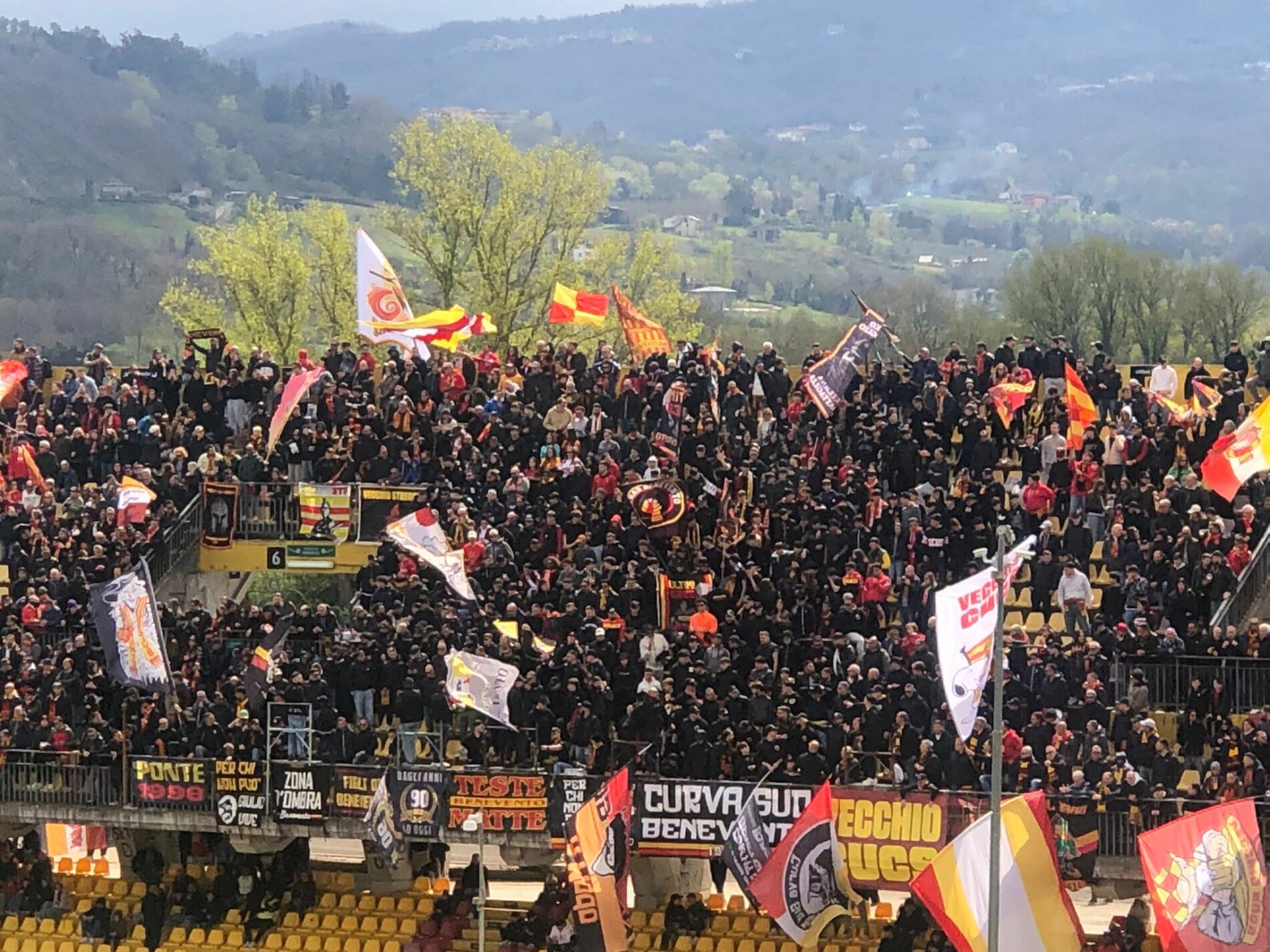 Tifosi Benevento abbonamenti