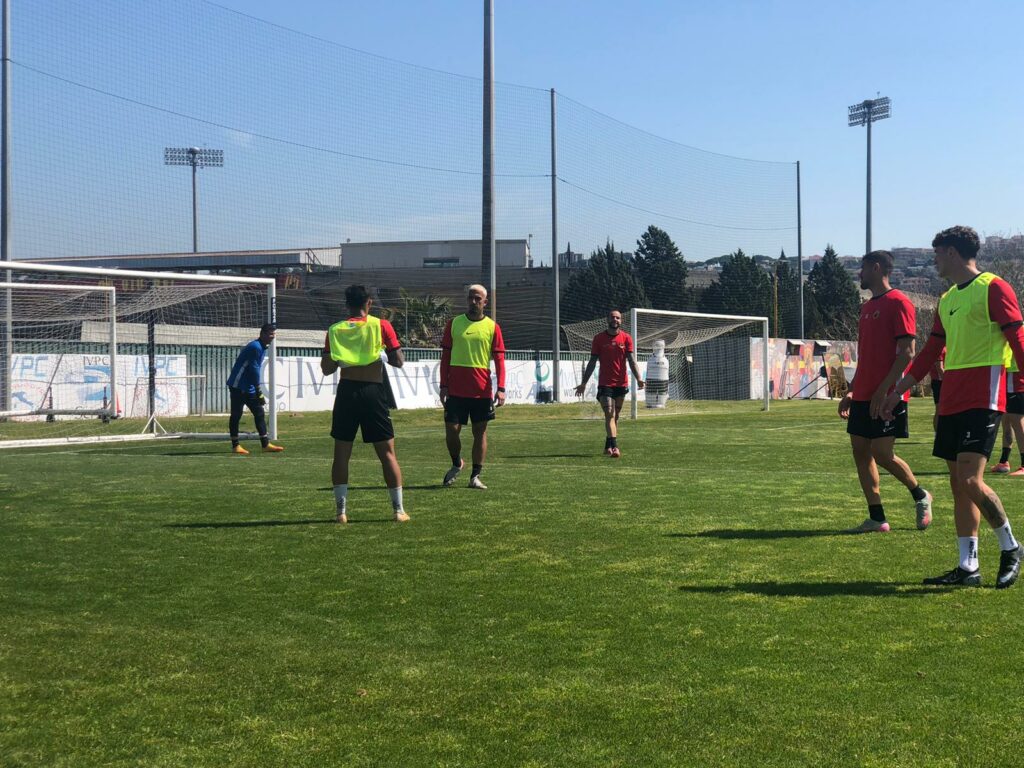 Allenamento Benevento