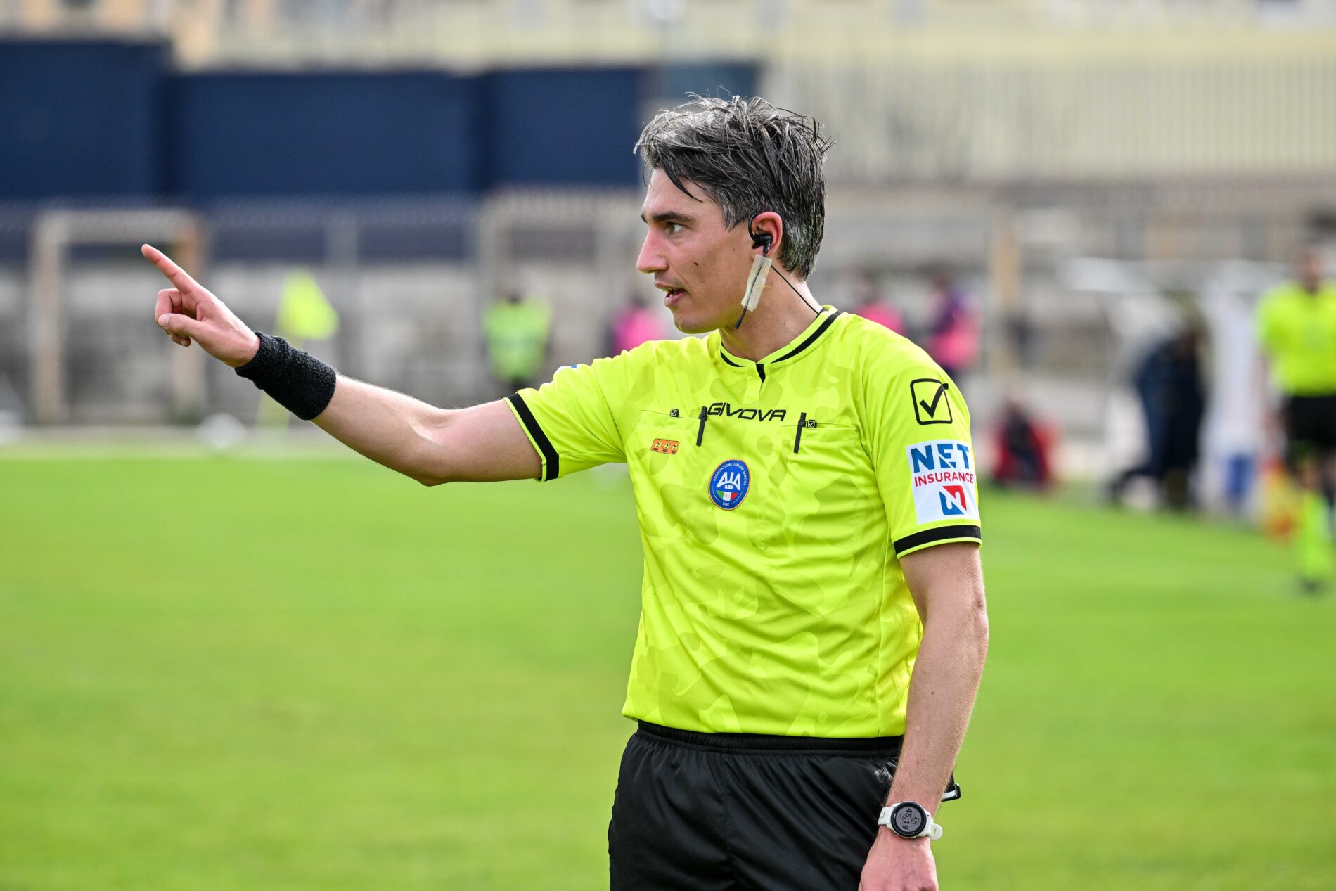 Mastrodomenico arbitro di Benevento Ravenna
