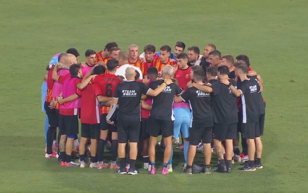 Benevento squadra cerchio