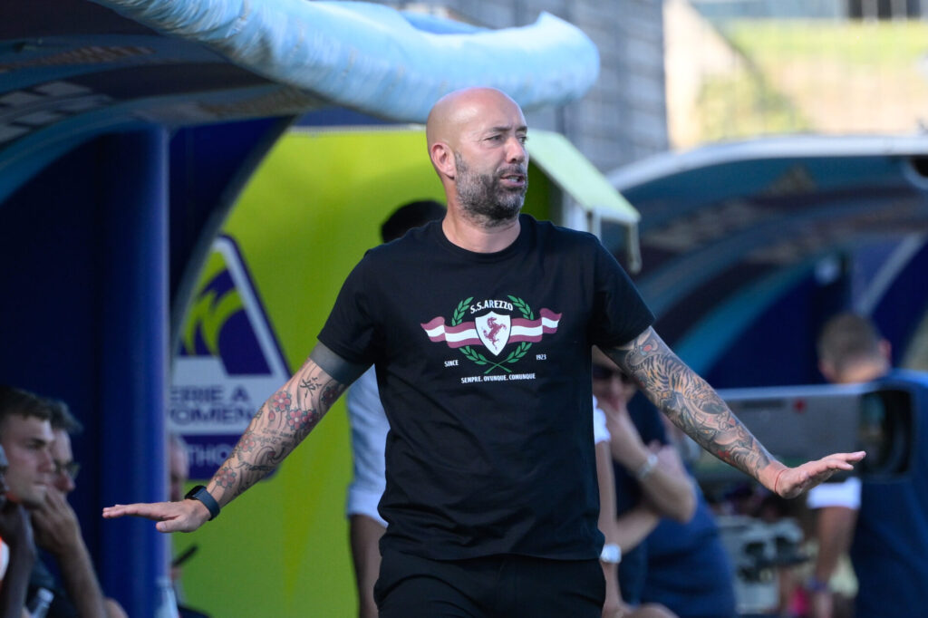 Cristian Bucchi allenatore Arezzo